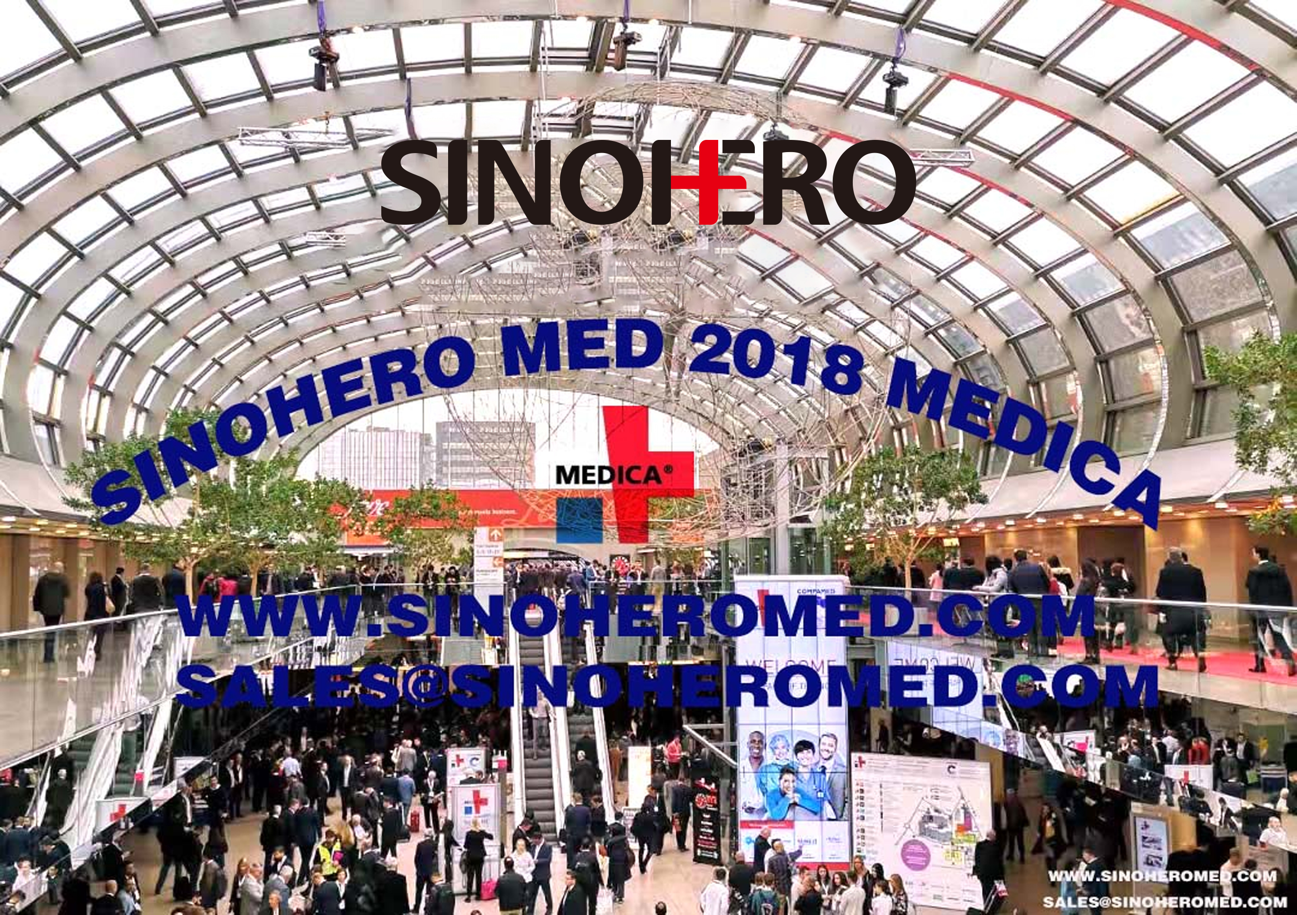 2018 Medica | Welcome to visit SINOHEROMED in Hall16 A02!