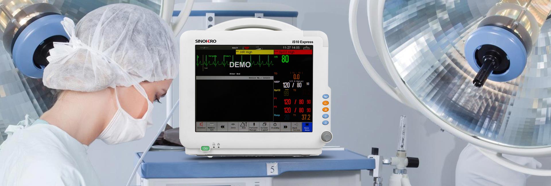  iS10Express 12.1 Modular Patient Monitor(图3)